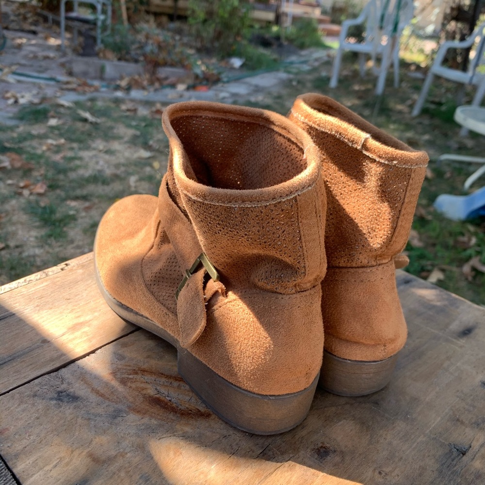 Slouchy Faux Suede Boho Boots